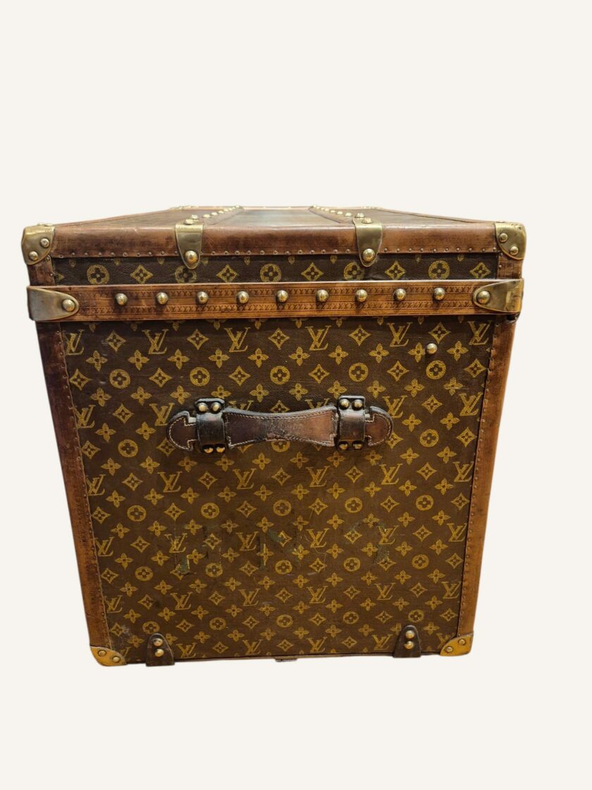Malle à chapeaux Louis Vuitton monogramme – Image 6