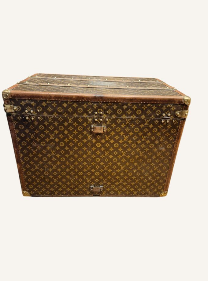 Malle à chapeaux Louis Vuitton monogramme