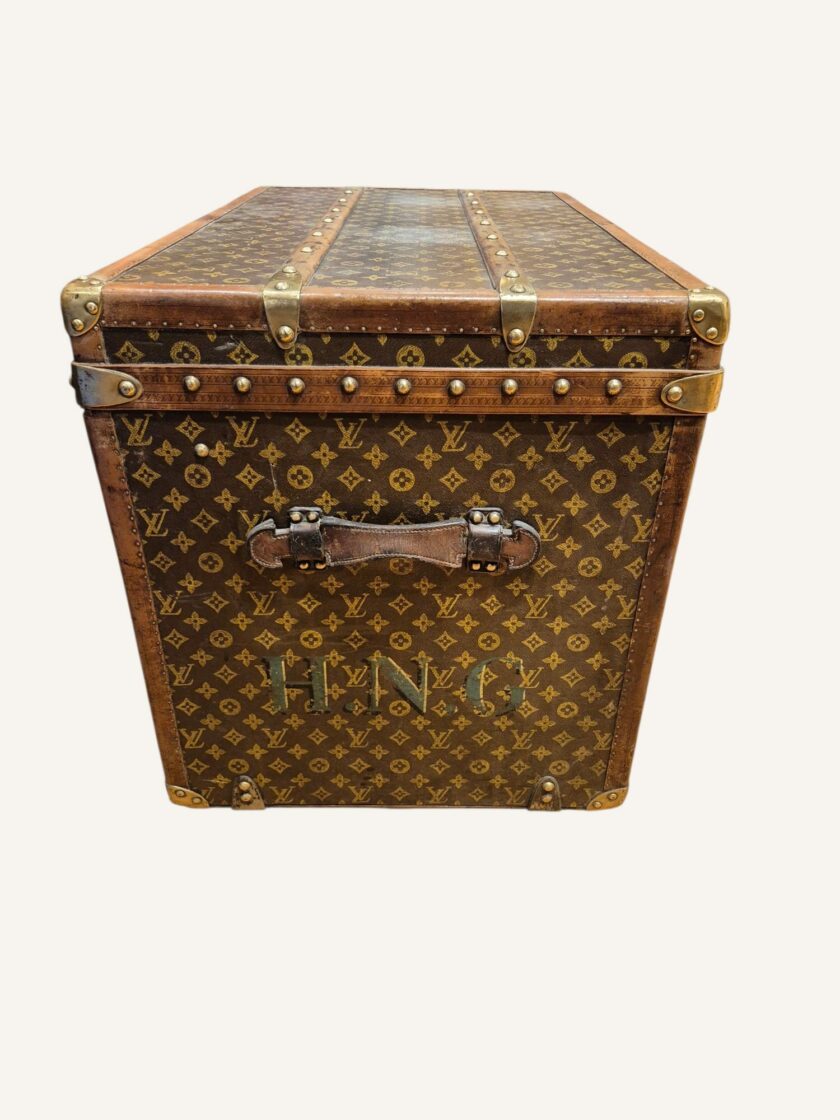 Malle à chapeaux Louis Vuitton monogramme – Image 4
