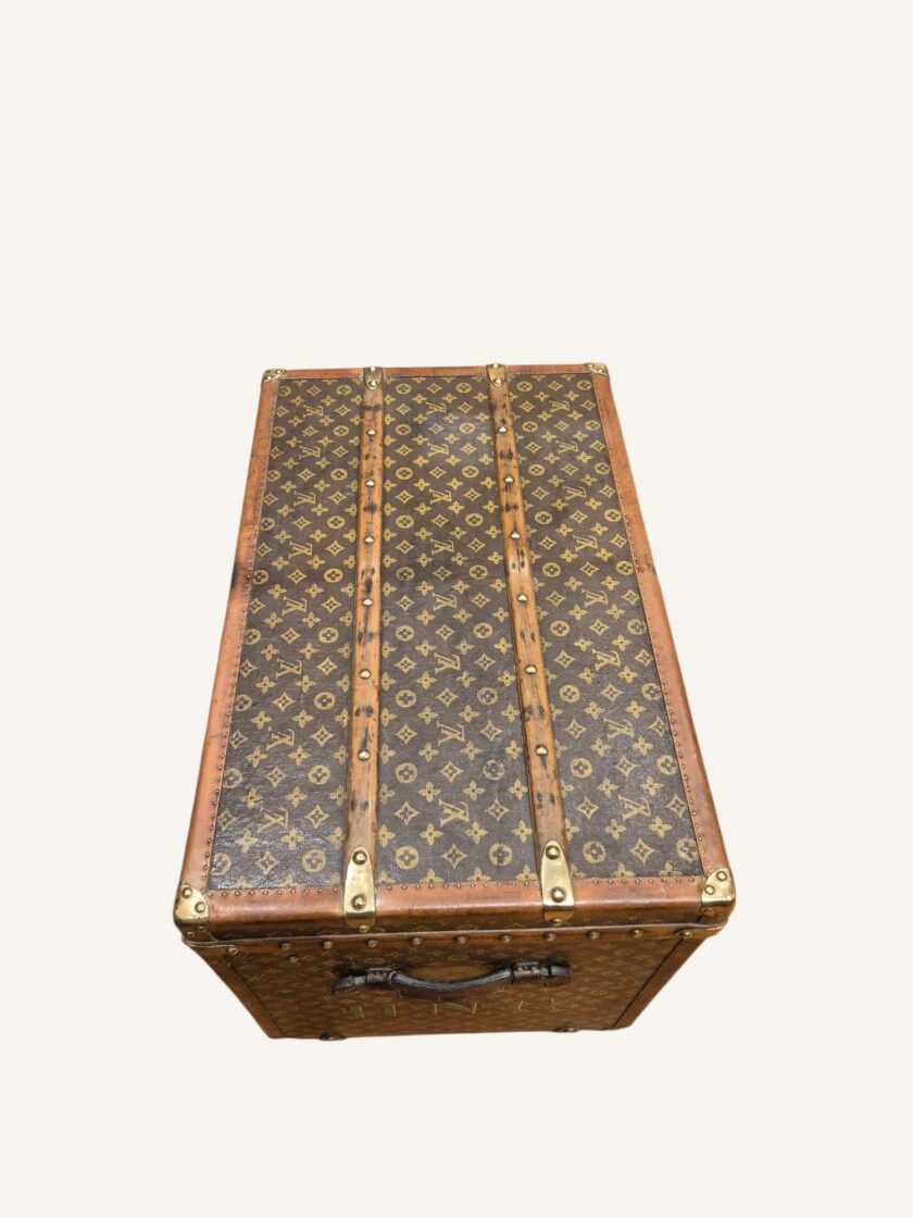 Malle à chapeaux Louis Vuitton monogramme – Image 3