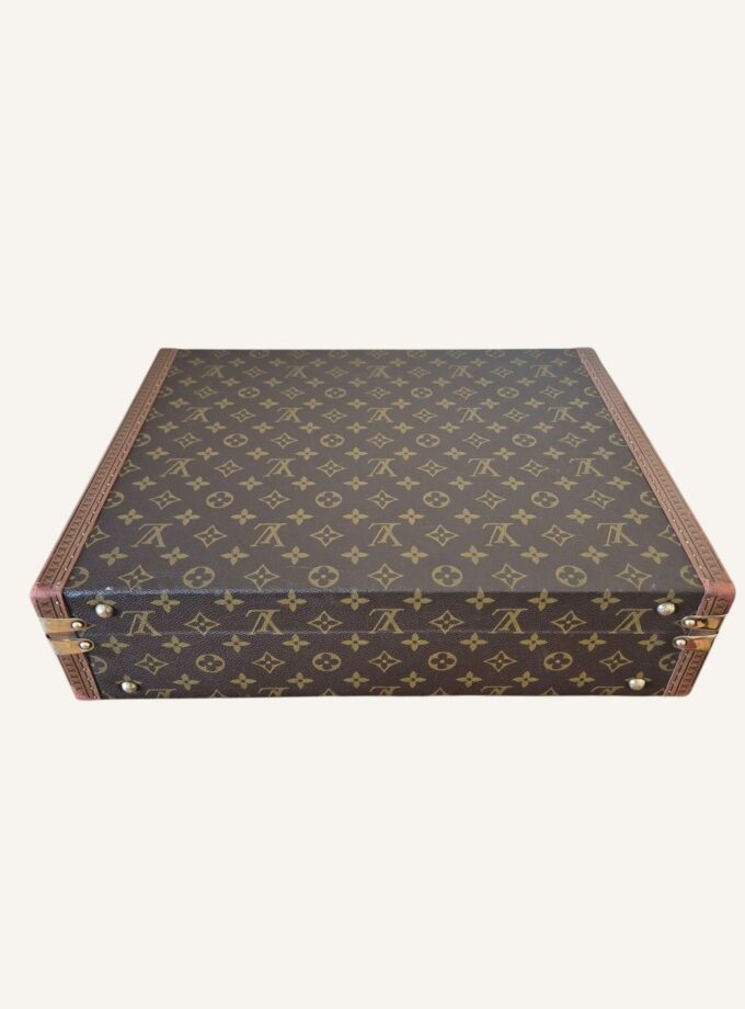 Valise Louis Vuitton président vert
