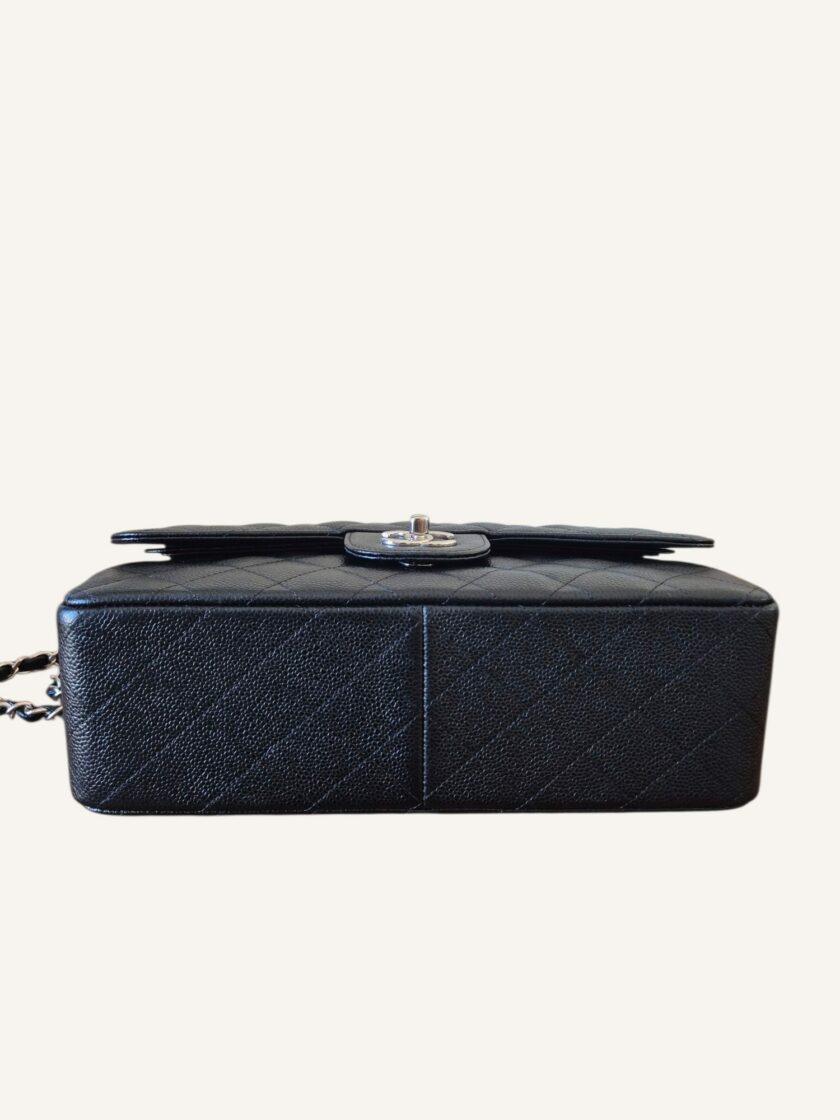 Sac Chanel Jumbo caviar noir – Image 7