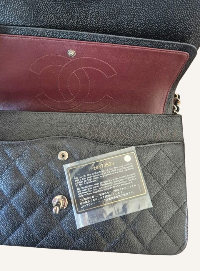 Sac Chanel Jumbo caviar noir