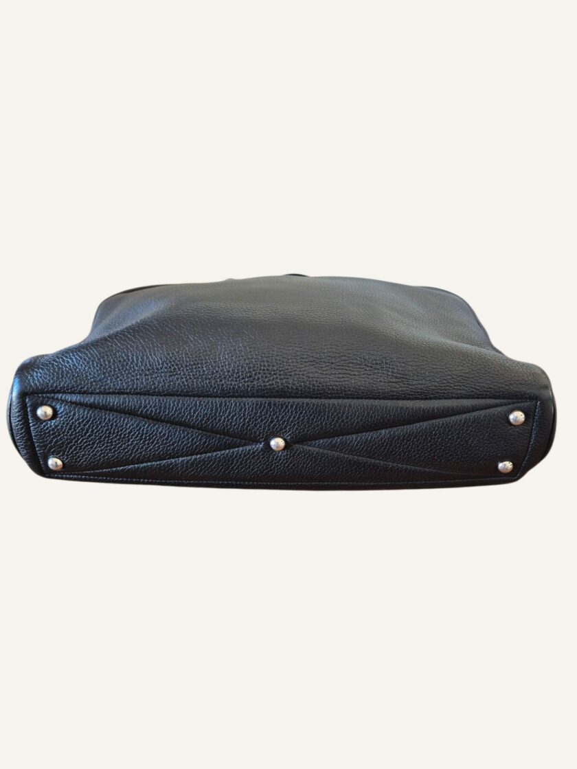 Sac Hermès Victoria 40 noir – Image 3