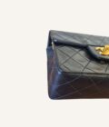 Mini Chanel vintage bleu marine – Image 2
