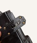 Sac Hermès HAC 45 noir – Image 8