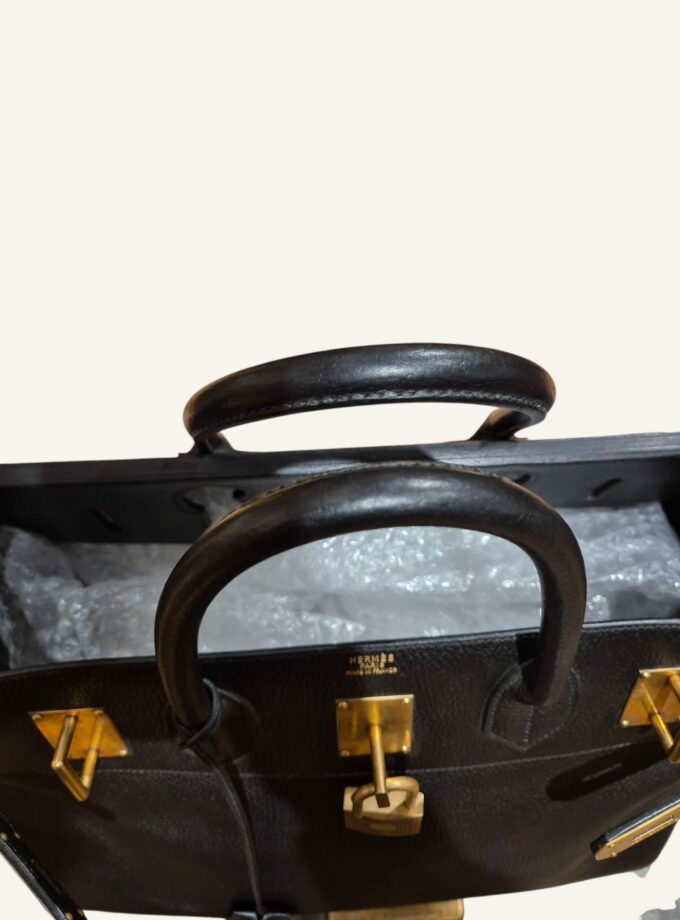 Sac Hermès HAC 45 noir