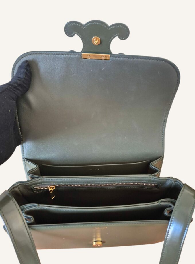 Sac Céline teen triomphe kaki