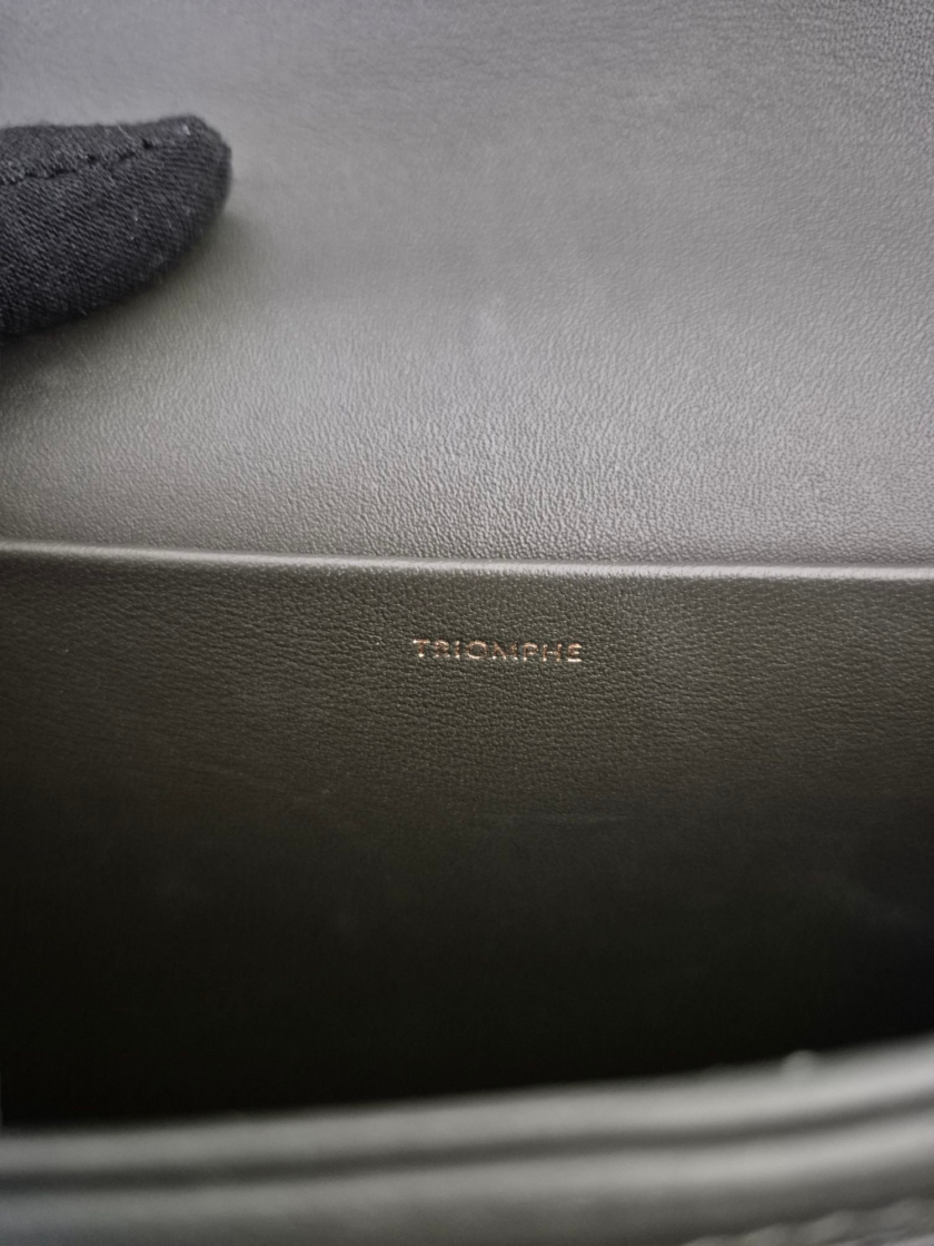 Sac Céline teen triomphe kaki – Image 9