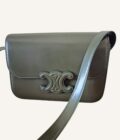 sac Céline Teen cuir kaki état d’usage