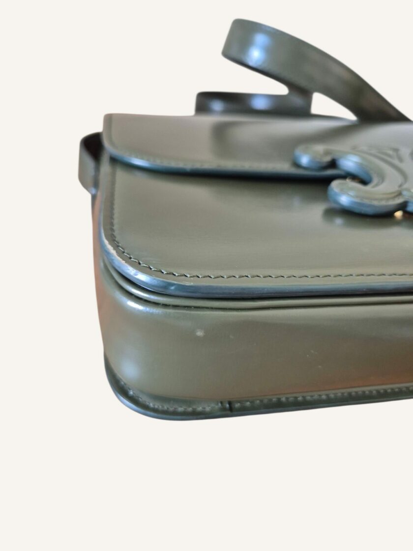 Sac Céline teen triomphe kaki – Image 2