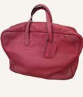 Sac Hermès Victoria 50 rouge – Image 4