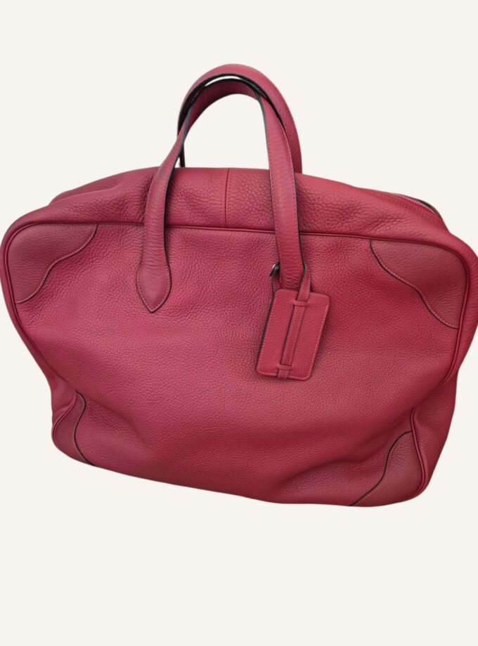 Sac Hermès Victoria 50 rouge