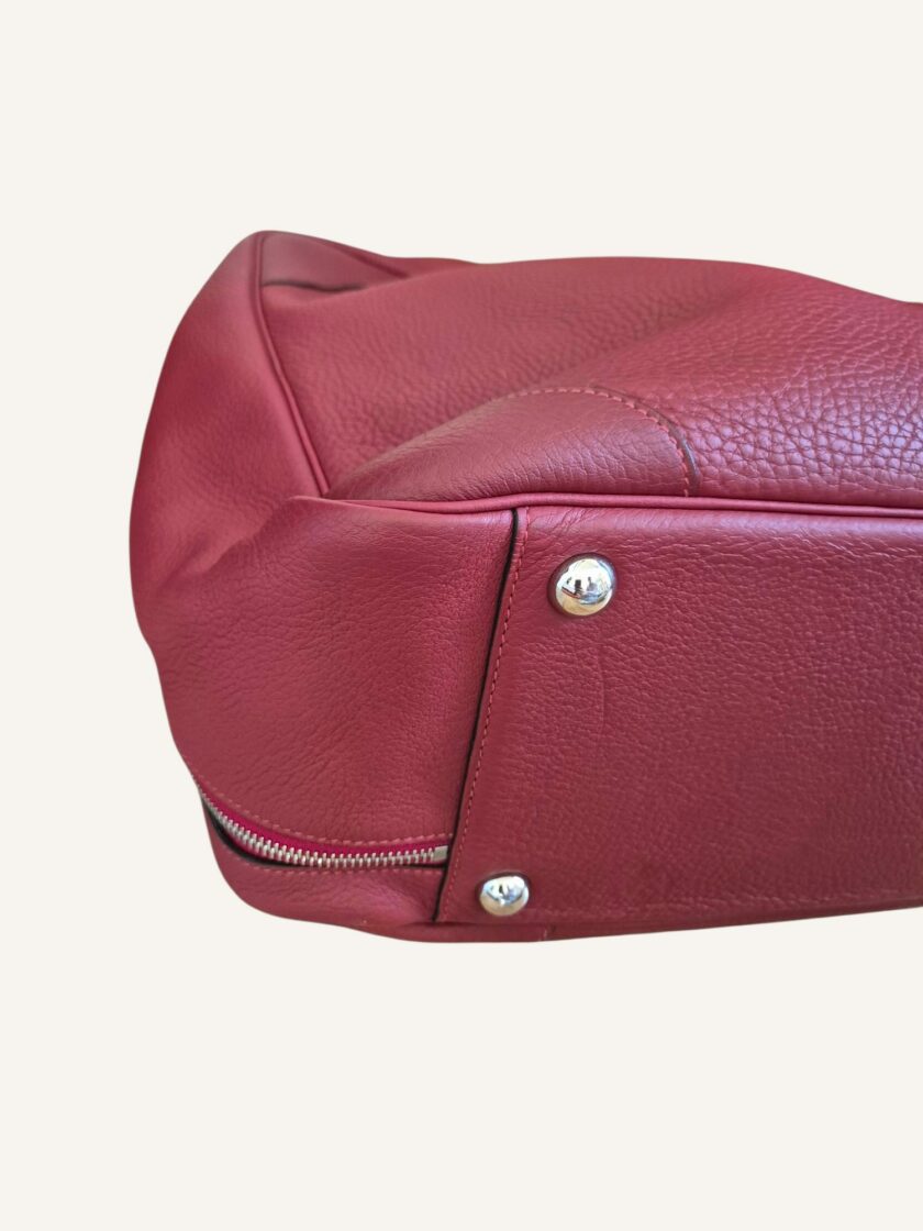 Sac Hermès Victoria 50 rouge – Image 2