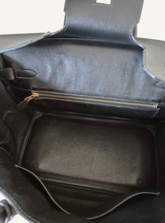 Sac Hermès Birkin 30 noir swift