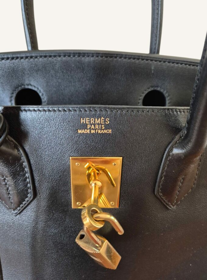Sac Hermès Birkin 30 noir swift