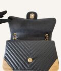 Sac Chanel V stich coins dorés – Image 4