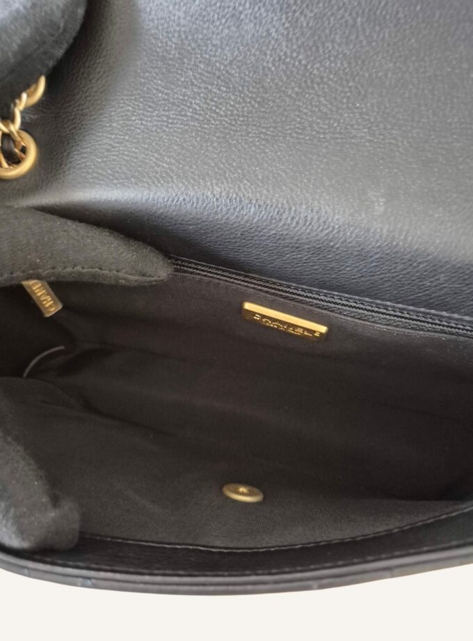 Sac Chanel V stich coins dorés