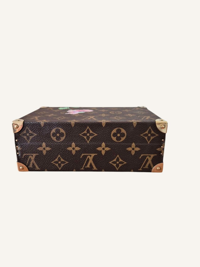 Petite malle Louis Vuitton fushia – Image 4