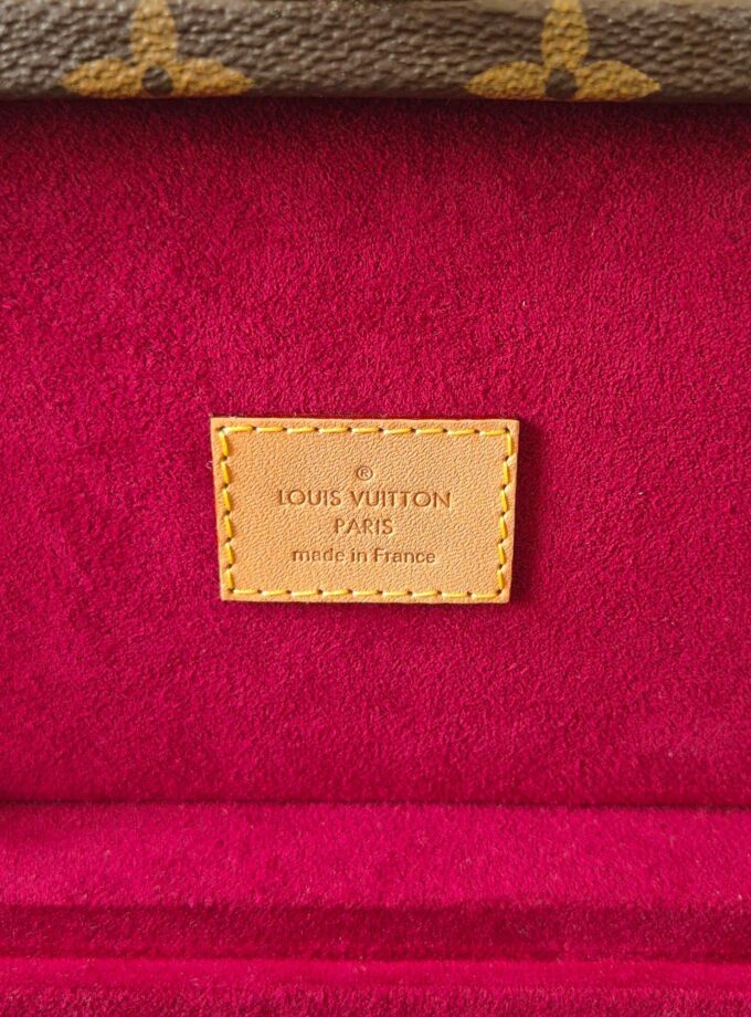 Petite malle Louis Vuitton fushia