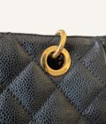 Sac cabas Chanel PST noir – Image 5
