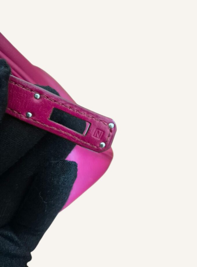 Sac Hermès Birkin 25 fushia