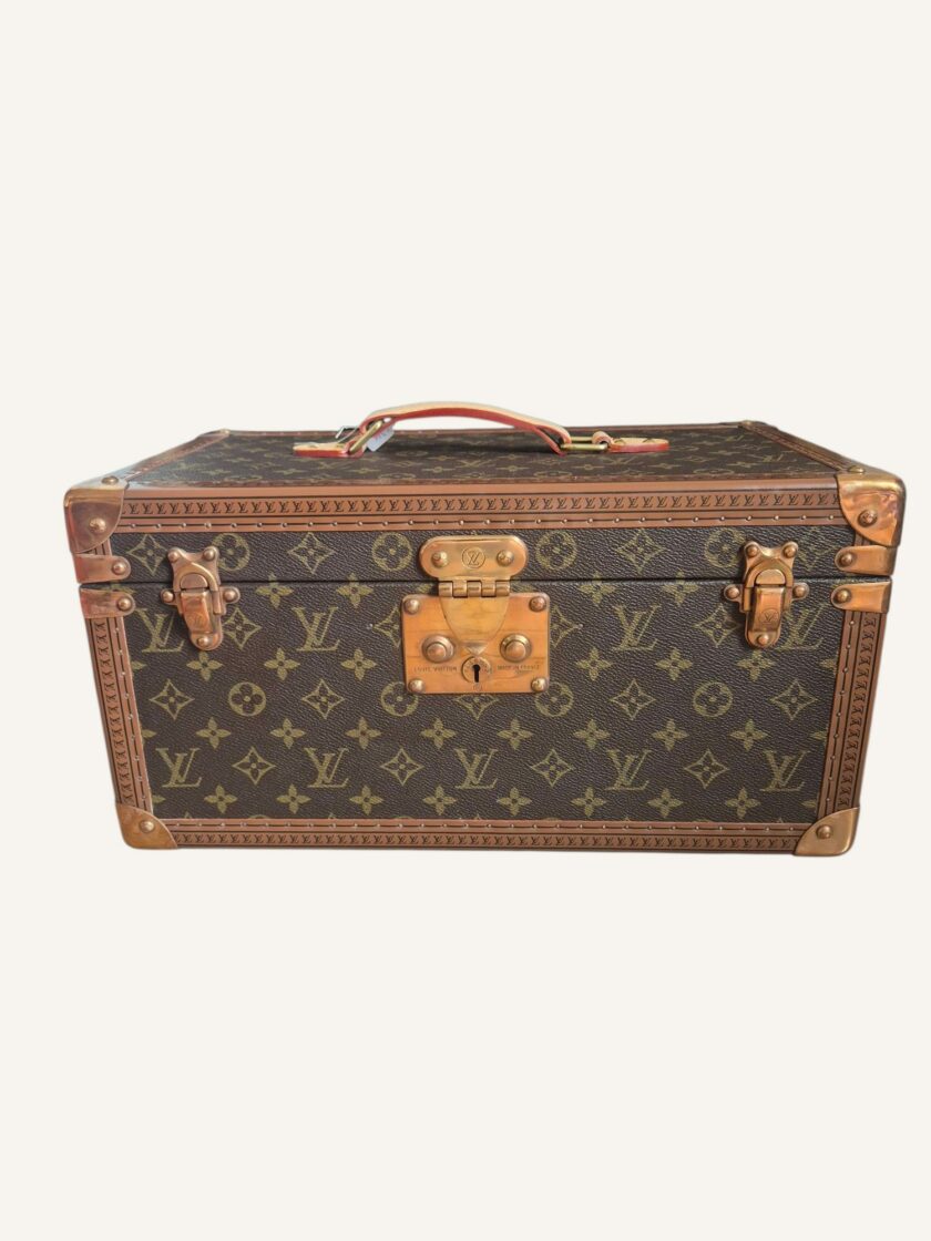 vanity Louis Vuitton boîte à bouteilles vintage