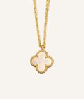 pendentif Van Cleef Sweet Alhambra or jaune nacre