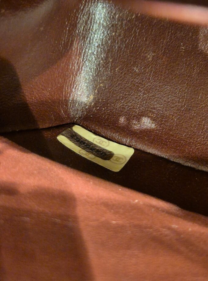 Mini Chanel noir Square cuir agneau