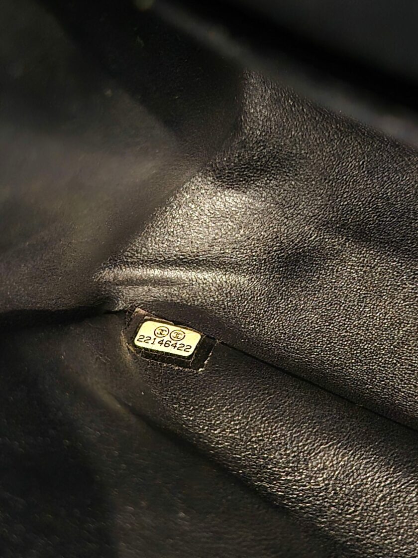 sac Chanel Reissue 2.55 cuir caviar noir or 2016
