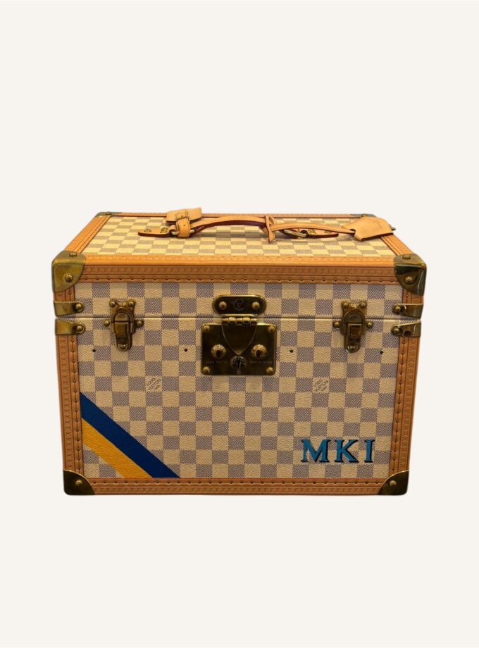 vanity Louis Vuitton Damier Azur bande d’écuries