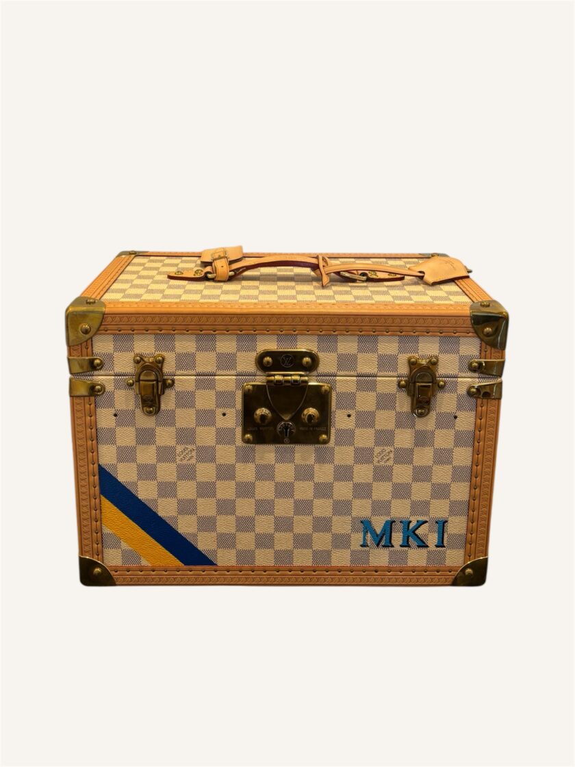 vanity Louis Vuitton Damier Azur bande d’écuries