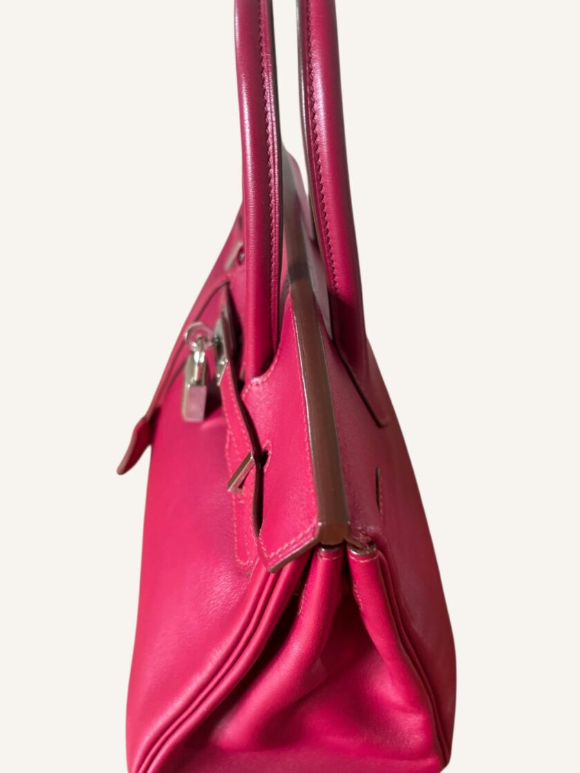 Sac Hermès Birkin 25 fushia – Image 4