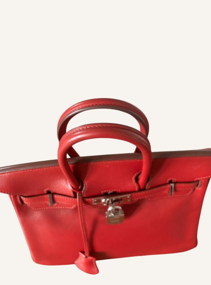Sac Hermès Birkin 25 fushia