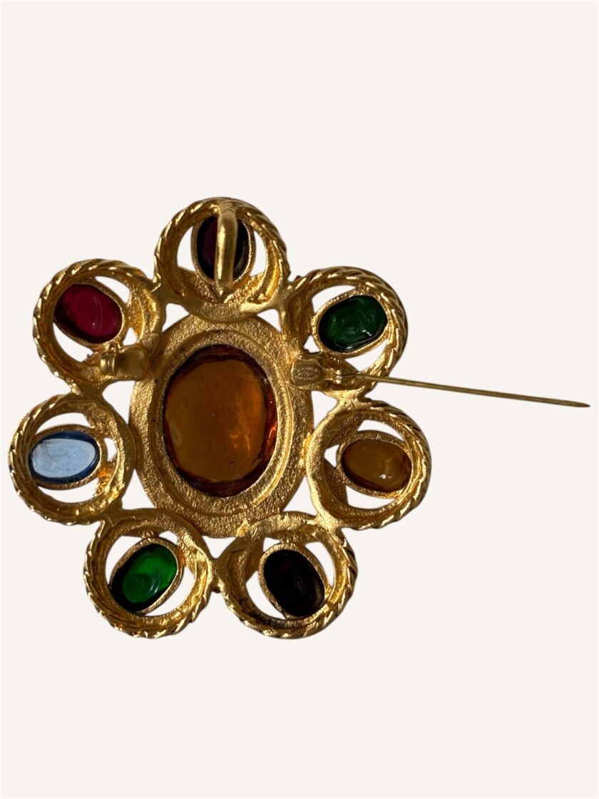 Broche Chanel Gripoix 1996 – Image 3