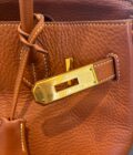 Sac Hermès Birkin 30 Fjord gold – Image 13