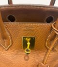 Sac Hermès Birkin 30 Fjord gold – Image 12