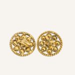 Boucles d'oreilles Chanel vintage gripoix 2003 – Image 4
