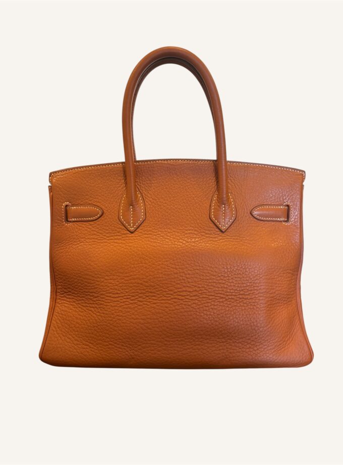 Sac Hermès Birkin 30 Fjord gold