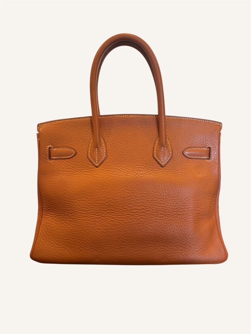 Sac Hermès Birkin 30 Fjord gold – Image 8