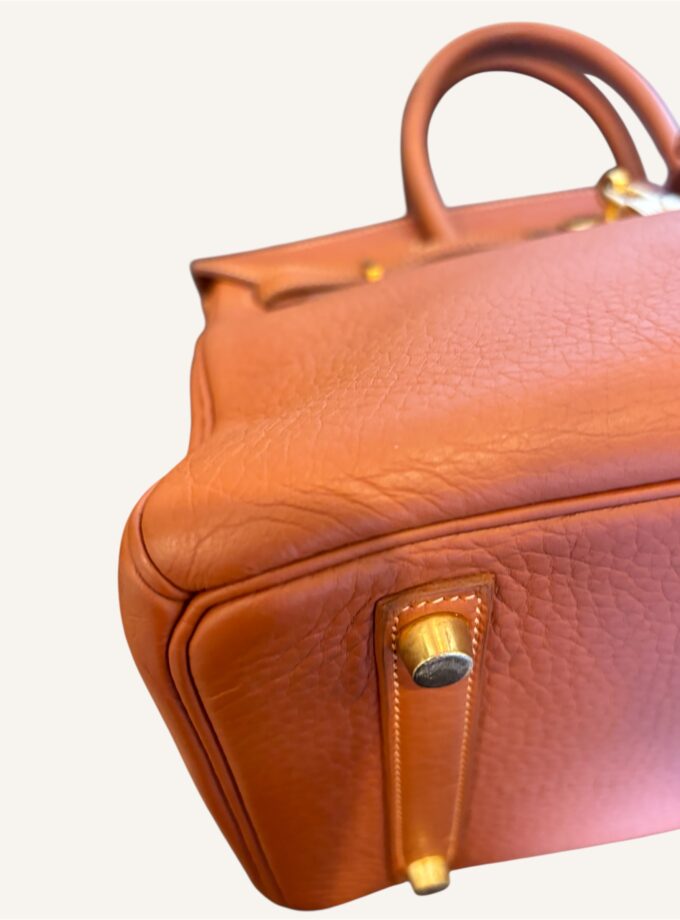 Sac Hermès Birkin 30 Fjord gold