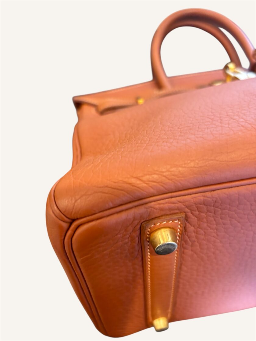 Sac Hermès Birkin 30 Fjord gold – Image 5