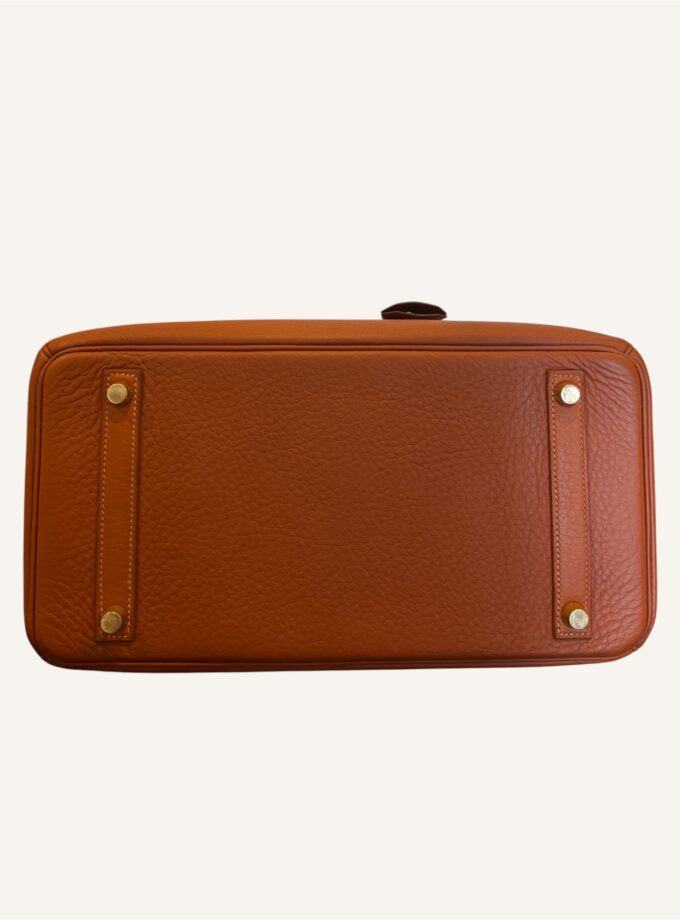 Sac Hermès Birkin 30 Fjord gold