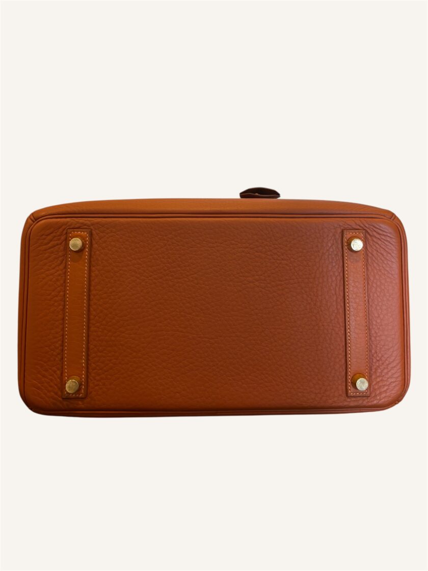 Sac Hermès Birkin 30 Fjord gold – Image 4