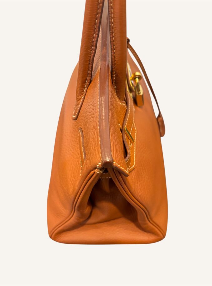 Sac Hermès Birkin 30 Fjord gold