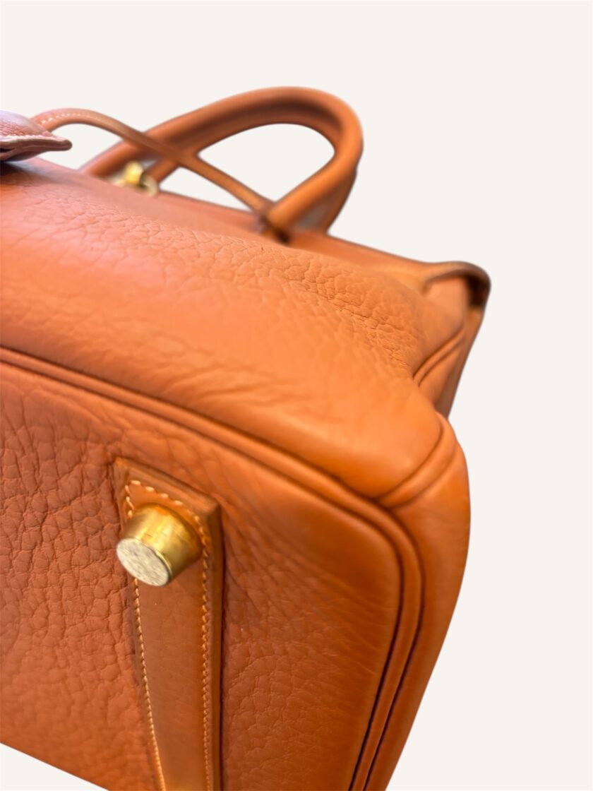 Sac Hermès Birkin 30 Fjord gold – Image 2
