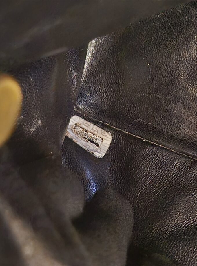 Sac Chanel Camera cuir caviar noir