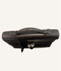 sac à dépêches Hermès 27 cuir box noir palladium