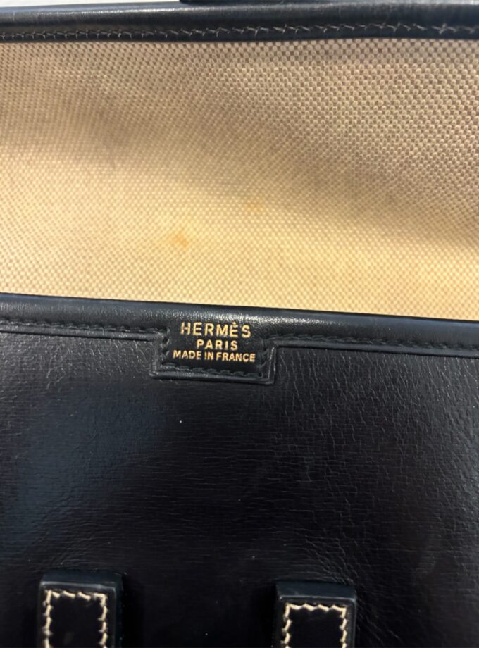 Pochette Hermès Jige Pm box noir