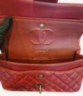 Sac Chanel timeless medium rouge foncé – Image 9